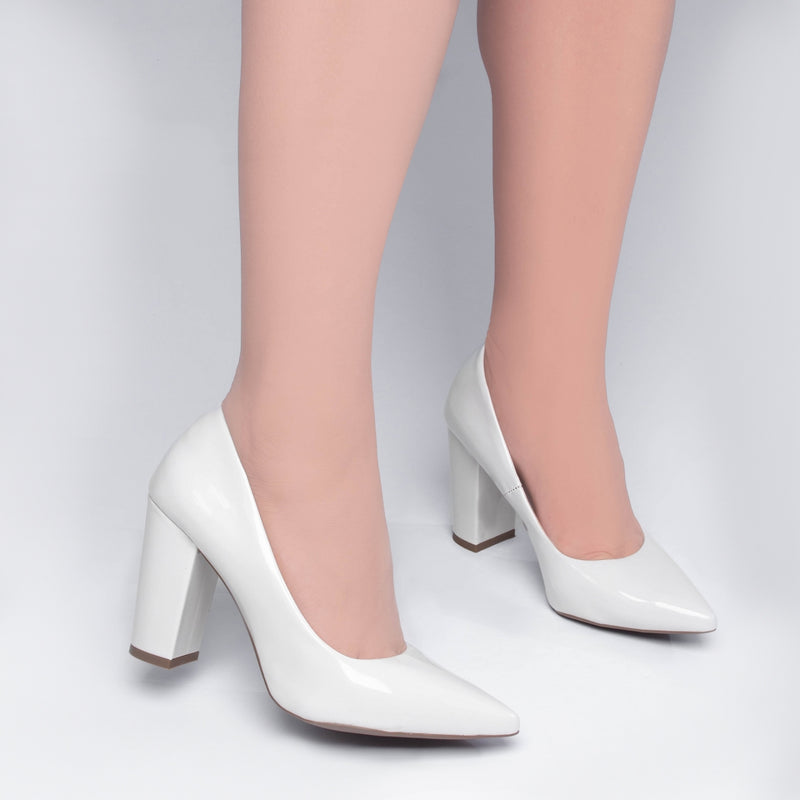 Sapato Scarpin Branco